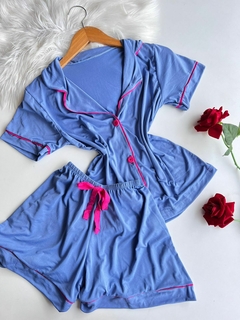 Pijama americano na internet