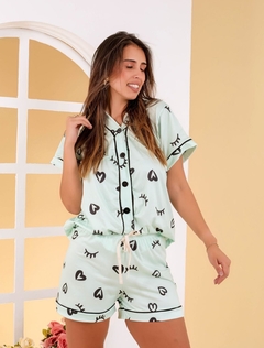 Pijama americano estampado - loja online