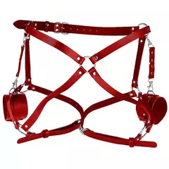 CINTA COM ALGEMA DE PULSO NA CINTURA SEXY IMPORT