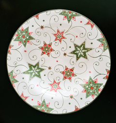 Prato Fundo De Natal Whishes Alleanza - loja online