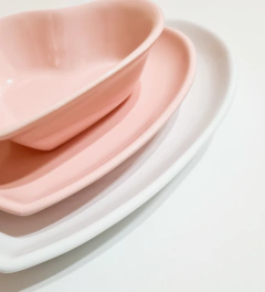 Imagem do Prato de Sobremesa de Coração