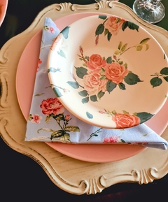 Bowl em Cerâmica Fosca Off White Rosas na internet