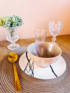 Bowl em Cerâmica Cappuccino - Mais Vida e Decor