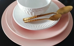 Conjunto de Talheres em Aço Inoxidável Dourado (4 Peças) - Mais Vida e Decor