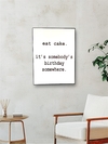 Quadro Decorativo Eat Cake - comprar online