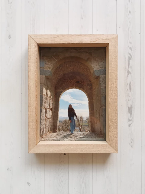 Cuadro 13x18cm madera - comprar online