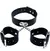Collar Inmovilizador Con Juego De Esposas Bdsm Sado Matt