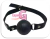 Mordaza Bola Goma Ajustable Sado Bdsm - comprar online