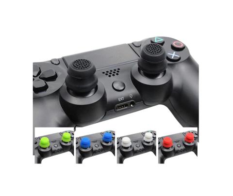 Par De Cubre Stick Alto Analógico Hongo Compatible Ps4 Ps5 Xbox 360, One y Series