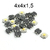 Pulsadores de Llave 4 Patas 4x4x1,5 (x10 x50 x100 x1000) - X1000 Consultar Stock