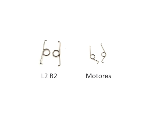Par De Resortes L1 L2 R1 R2 Motores Joystick Compatible Ps5 - comprar online