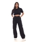 CALÇA CARGO JEANS PRETA - loja online