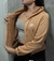 JAQUETA ZÍPER PELUCIADA NIKE MARROM - Novo Estilo Store