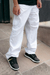 CALÇA CARGO HIGH BRANCA - Novo Estilo Store