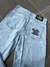 CALÇA BALÃO JEANS COM BORDADO TRIP SIDE