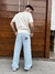 CALÇA BALÃO JEANS COM BORDADO TRIP SIDE na internet