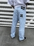 CALÇA RETA JEANS TRIP SIDE