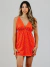 VESTIDO OLD IS COOL POÁ VERMELHO & BRANCO - comprar online