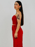 TOP CROPPED ALFAIATARIA RETO VERMELHO - comprar online