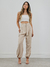 CALÇA ALFAIATARIA CARGO AREIA - comprar online