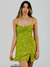 VESTIDO OLD IS COOL TUBINHO TINY FLOWER VERDE LIMA - comprar online