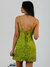 VESTIDO OLD IS COOL TUBINHO TINY FLOWER VERDE LIMA - Loja Mood Style