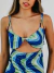 VESTIDO COLOR CUT-OUT FRANZIDO AZUL - Loja Mood Style