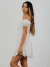 VESTIDO YOU OMBRO A OMBRO LAISE BRANCO na internet