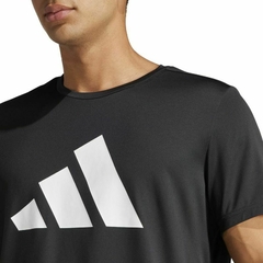 Remera Deportiva Run It C/ Negro - Adidas en internet