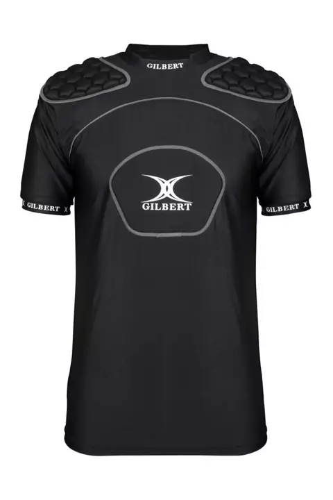 Hombreras Rugby Con Portecciones Atomic V3 C/ Negro Infantil - Gilbert