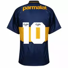 Camiseta Boca Juniors Titular 1994 Parmalat #10 - Olan en internet