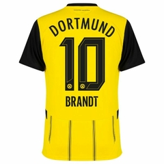 Kit Borussia Dortmund Titular 2024/25 #10 Brandt Infantil - Puma en internet