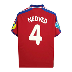 Camiseta Selección Republica Checa Titular Puma 1996 #4 Nedved - Adulto en internet