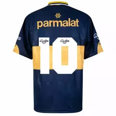 Camiseta Boca Juniors Titular 1995 Parmalat #10 - Olan en internet