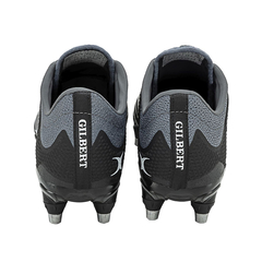 Botines Rugby Gilbert Kinetica Pro Pwr 8 Stud Black - Adulto - ByPlaysport