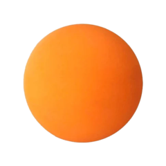 Pelota Ping Pong Sunflex Color Naranja