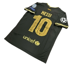 Camiseta Barcelona FC Suplente 2020/2021 #10 Messi + Paches UEFA Champions League - Nike en internet