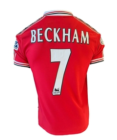 Camiseta Manchester United 1998-2000 #7 Beckham - adulto en internet