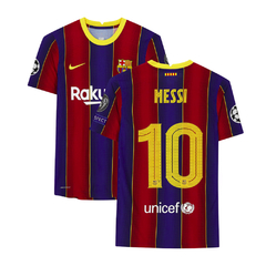 Barcelona Titular 2021 #10 Messi Paches UEFA Champions League - Nike - comprar online