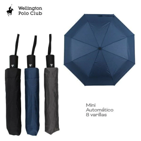 Paraguas Automático Mini - Wellington Polo
