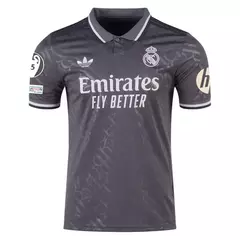 Camiseta Real Madrid Tercera 2024/25 #7 Vini Jr. + Parches UEFA Champions League Authentic - Adidas - comprar online
