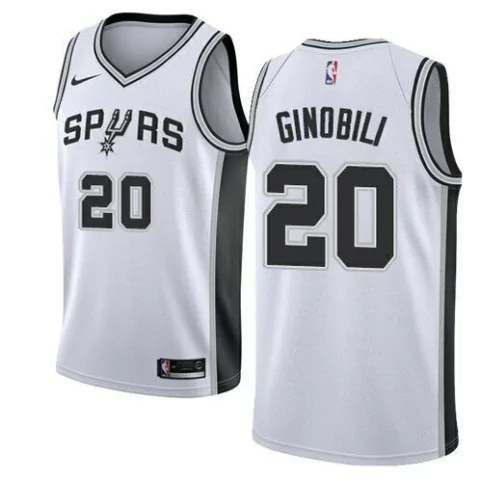 Musculosa San Antonio Spurs Nba C/ Blanco #20 Ginóbili NBA - Nike