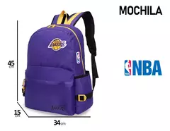 Mochila Escolar/Urbana Los Angeles Lakers Licencia Oficial - NBA - tienda online