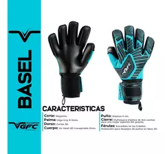 Guantes De Arquero Basel C/Varillas Adulto - VGFC Volk - ByPlaysport