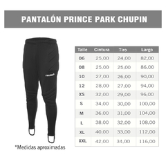 Pantalón Arquero Reusch Prince Park Chupin - Infantil - ByPlaysport