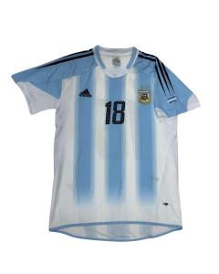 Camiseta Argentina Titular 2005 #18 Messi - Adidas - comprar online