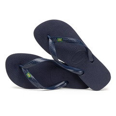 Ojota Azul Havaianas Brasil Azul Marino - Adulto