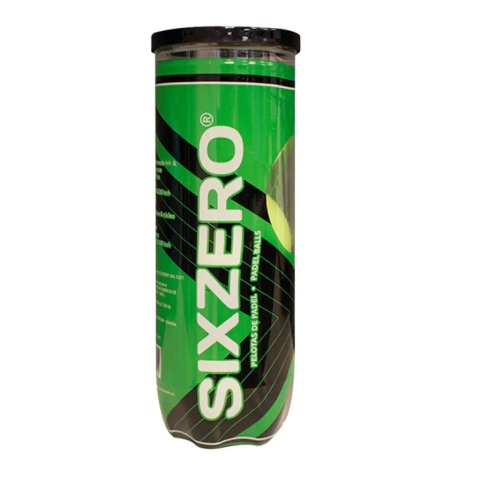 Tubo Pelotas Pádel Sixzero X 3 Pro Importadas