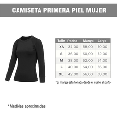 Remera Térmica Reusch Primera Piel C/ Negro - Mujer - tienda online