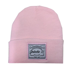 Gorro Lana Guinche 21 Modelo Aspen C/ Rosa-Blanco - comprar online